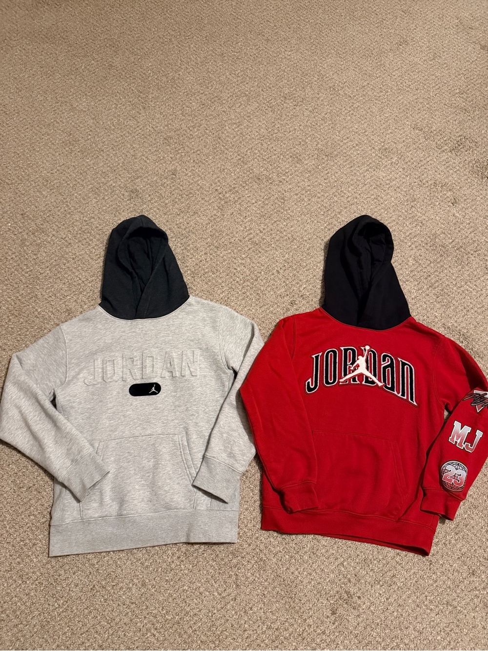 Jordan Pullover Hoodie Set — size M 10-12